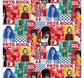 PETS ROCK PATCH ON MINKY