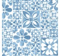BLUEBIRD IKAT ON MINKY