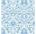 BLUEBIRD TAPESTRY ON MINKY