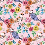 FOLK ART BIRDS