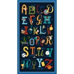 ALL STAR ALPHABET PANEL -24" REPEAT