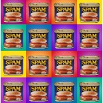 SPAM POP ART - NOT FOR PURCHASE BY MANUFACTURERS
