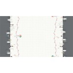 PARTY FRIENDS - Double Border - 24" repeat 