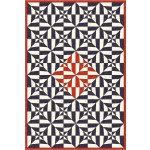 Vortex garden Pindot by Purple Moose design /46"x67"