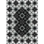 Criss Crossroads - Graydations by everyday stitches 67"x90"