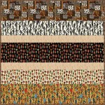 Kenya MINKY Strip Quilt