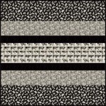 Life is Better on the Farm MINKY Strip Quilt