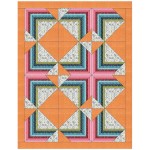 Optimistic Quilt by Sandra Clemons /62"x80"
