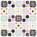 buttons sew fun quilt by natalie crabtree  /84"x84"-free pattern available in November, 2022