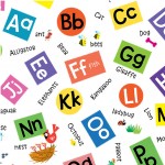 ALPHABET SCRAMBLE ON MINKY