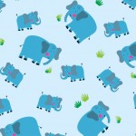 ELEPHANT PAIRS ON MINKY