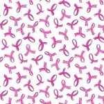 PINK RIBBONS ON MINKY