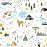 WORLD ICONS ON MINKY