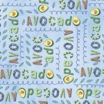 LOVE AVOCADO ON MINKY- NOT FOR PURCHASE BY MANUFACTURERS