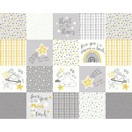 MY LITTLE STAR PATCH ON MINKY