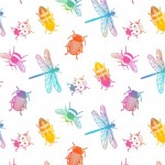 RAINBOW BUGS ON MINKY