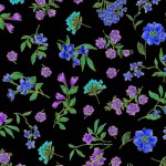 OPULENT SPRIGS ON MINKY