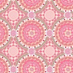 ELEGANT MEDALLIONS ON MINKY