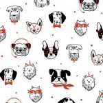 POSH PUPS ON MINKY