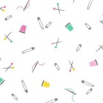 NEEDLES AND PINS ON MINKY