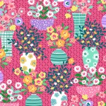 FLOWER CENTERPIECE ON MINKY