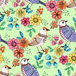 FOLK ART BIRDS
