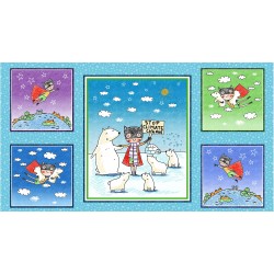 STOP CLIMATE CHANGE PANEL -24" repeat panel