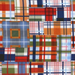 PATCHWORK PLAID