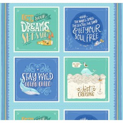 JUST CRUISING-36" PANEL