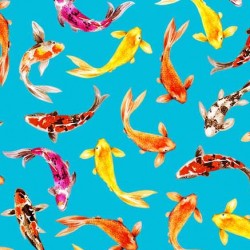 COLORFUL KOI
