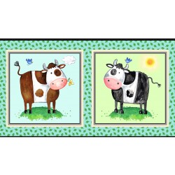 FARM ON THE HILL -24" PANEL