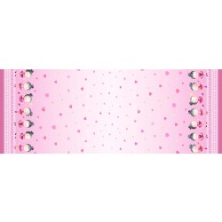 KICK UP YOUR HEELS- 12" repeat double border