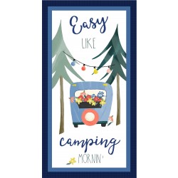 CAMPING MORNIN'-24" PANEL REPEAT - NOT FOR PURCHASE BY MANUFACTURERS