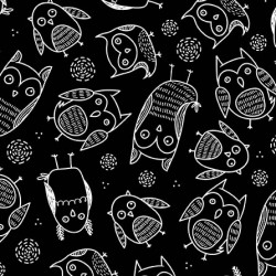 OWLS AGLOW (glow-in-dark)