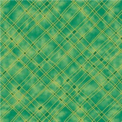 GUILDED PLAID WITH METALLIC