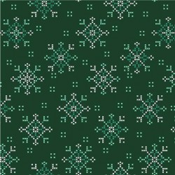 ALL IS BRIGHT - enhanced with 2 tone Silver Metallic & Mint Pearl