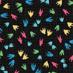 DINO TRACKS ON MINKY