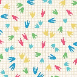 DINO TRACKS ON MINKY