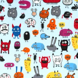 I WANT A MONSTER on MINKY - NOT FOR PURCHASE BY MANUFACTURERES