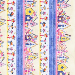 PERCH STRIPE ON MINKY