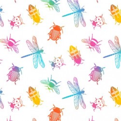 RAINBOW BUGS ON MINKY