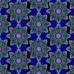 OPULENT FOULARD ON MINKY