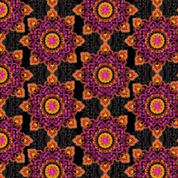 OPULENT FOULARD ON MINKY