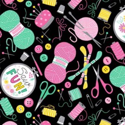 SEW FUN ALLOVER ON MINKY