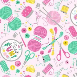 SEW FUN ALLOVER ON MINKY