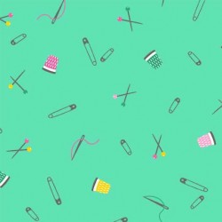 NEEDLES AND PINS ON MINKY