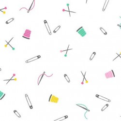 NEEDLES AND PINS ON MINKY