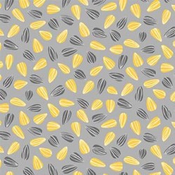 SUNFLOWER SEEDS ON MINKY