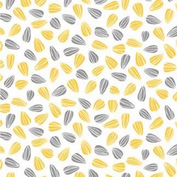 SUNFLOWER SEEDS ON MINKY