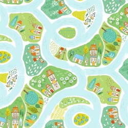 CITY TRAVELER on 108" WIDE BACKS